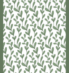 Pattern With Cartoon Intertwined Branches