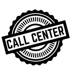 Print Call Center Stamp On White