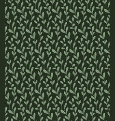 Pattern With Cartoon Intertwined Branches