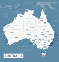 Australia Map Detailed