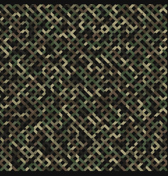 Seamless Pattern For Army Fabric And Design