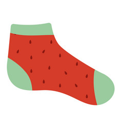 Watermelon Sock Design