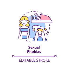 Sexual Phobias Concept Icon