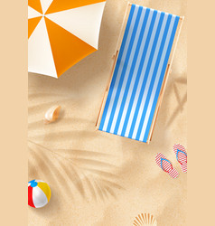 Poster Of Summer Beach