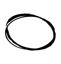 Frame Ellipse Grunge Oval Outline Border Shape