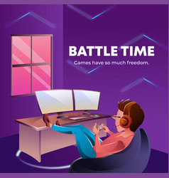 Banner Design Of Battle Time