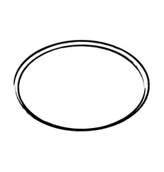 Frame Ellipse Grunge Oval Outline Border Shape