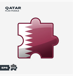 Qatar Flag Puzzle