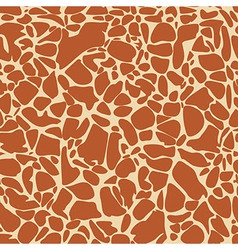 A giraffe seamless animal pattern or ba Royalty Free Vector