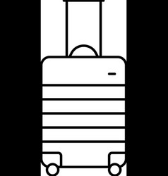 Travel Bag Line Icon