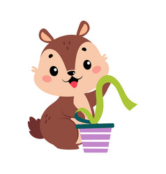 Funny Chipmunk Character With Cute Snout Unwrap