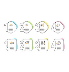 Medical Helicopter Growth Chart And Opinion Icons