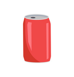 Coca Cola Red Can Closeup