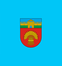 Flag Minsk District In Republic Belarus