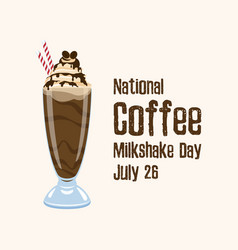 National Coffee Milkshake Day