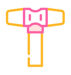 Soft Faced Hammer Color Icon