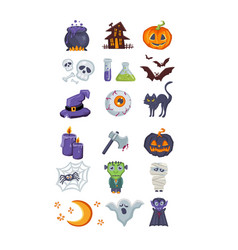 Halloween Or Horror Movie Sticker Set