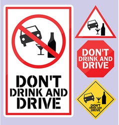 Dont Drink And Drive Sign