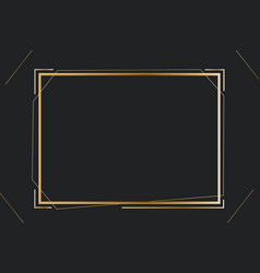 Gradient Golden Luxury Frame