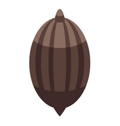 Jojoba Nut Icon Isometric Style