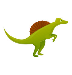 Spinosaurus Icon Cartoon Style