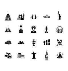 Attractions Icon Set