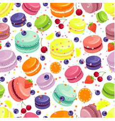 Macaroons Seamless Pattern