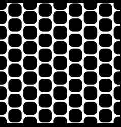 Seamless Pattern Of Shapes In Black On A White