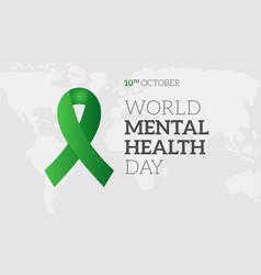 World Mental Health Day Background Banner