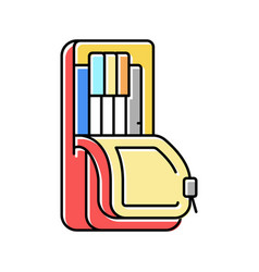 Pencil Pouch Color Icon