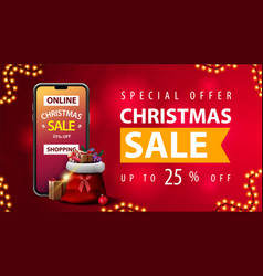 Online Shopping Special Offer Christmas Sale Up