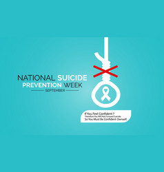 National Suicide Prevention Month