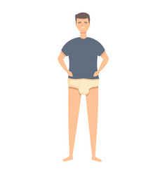 Care Boy Diaper Icon Cartoon Adult Health