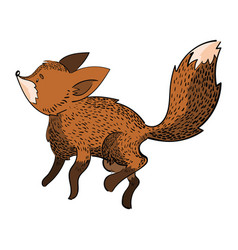 Fox seamless Royalty Free Vector Image - VectorStock