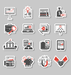 Finance Sticker Set