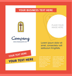 Grave Company Brochure Template Business