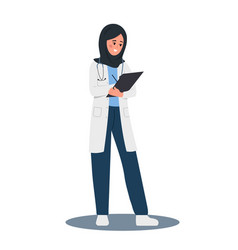 Female Doctor Writing Medical Prescription