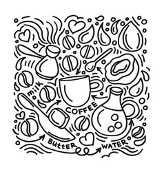 Design Art Sketch Bulletproof Coffee