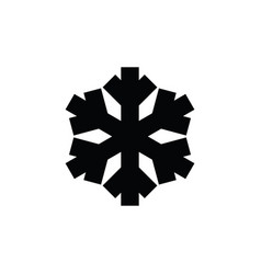 Snowflake Icon Minimal Snow Symbol Snow Flake