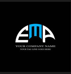 Emp Letter Logo Creative Design With Graphic