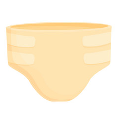 Soft Diaper Icon Cartoon Adult Health