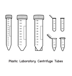 Plastic Laboratory Centrifuge Tubes Diagram