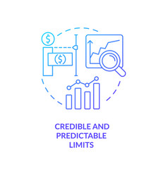 Credible And Predictable Limits Blue Gradient