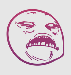 Internet Meme Trollface Design