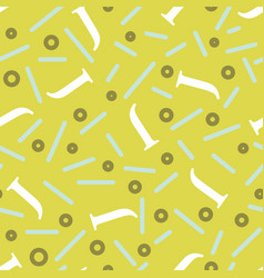 Letter J Alphabet Seamless Pattern