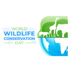 World Wildlife Conservation Day Background