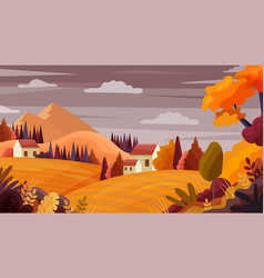 Autumn Landscape Concept