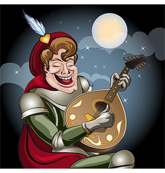 Minstrel With Lute