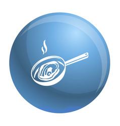 Meat On Griddle Icon Simple Style