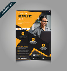 Creative Corporate Flyer Design Template A4 Size